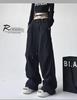 Женский комбинезон American Yuppie с широкими штанинами 2025 года — свободные спортивные брюки для лета и осени
