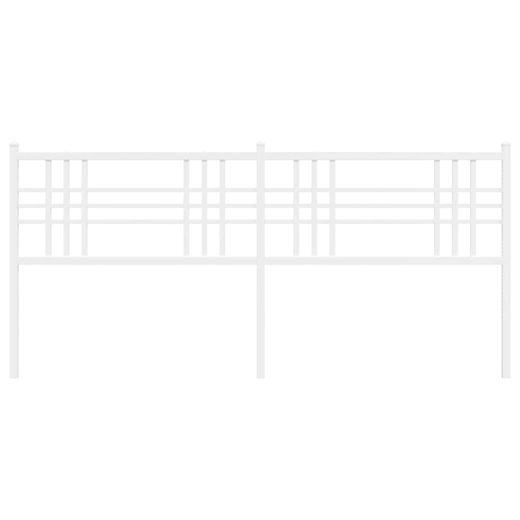 Replacement Headboard Metal White 193 cm