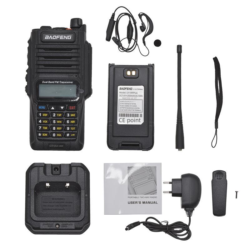 Baofeng BF-UV9rplus High-Power Wireless Outdoor Walkie-Talkie