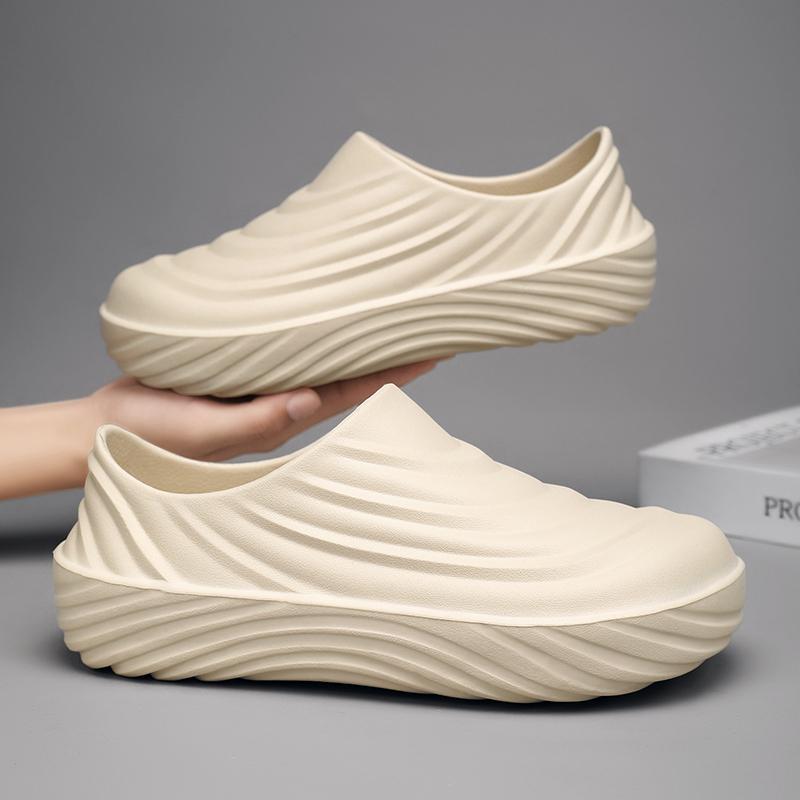 Обувь для кухни Мужская обувь для сада Повседневная водонепроницаемая обувь для дождя Нескользящая обувь для ресторана Маслостойкая обувь для шеф-повара