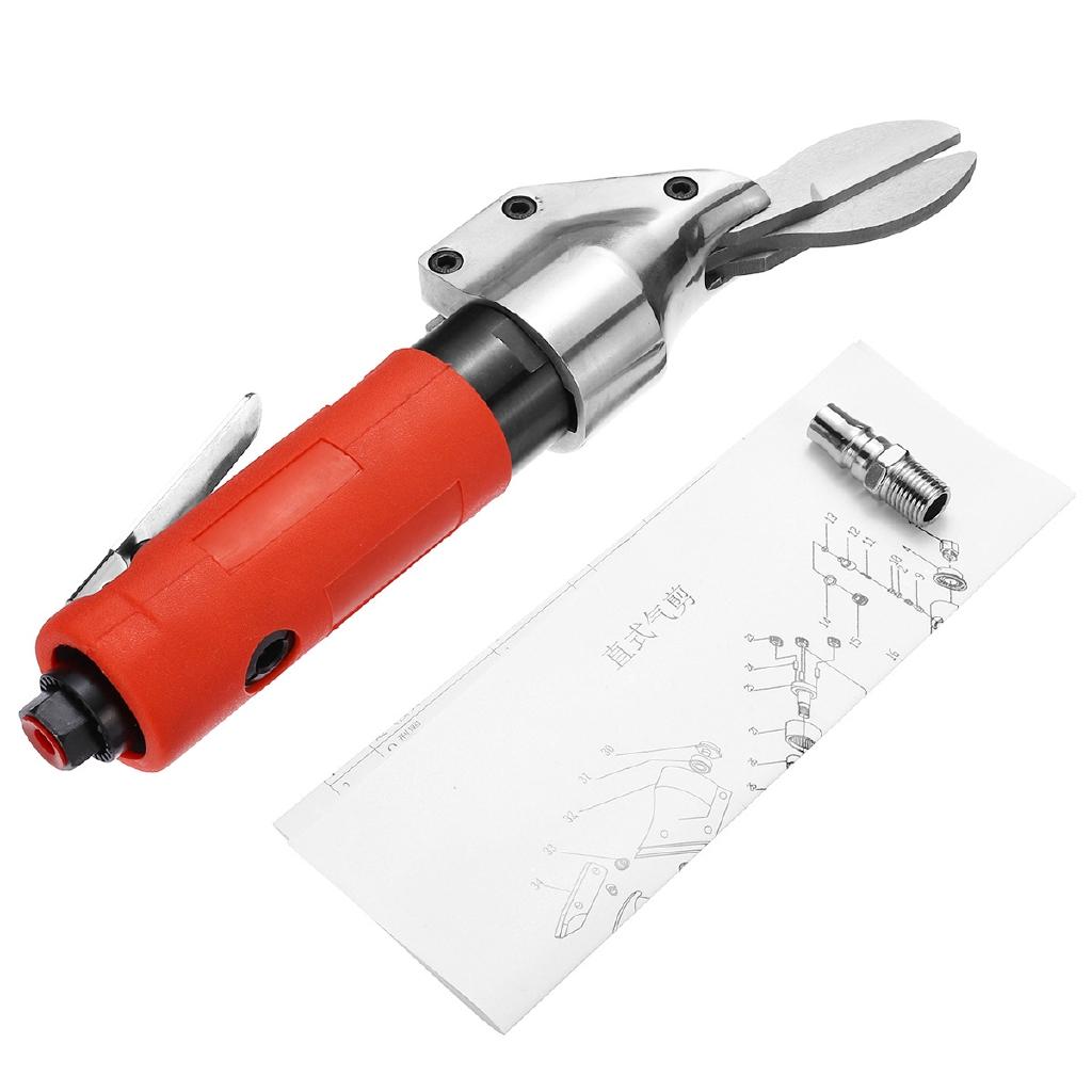 Air Pneumatic Power Straight Scissors Metal Shear Cutter Saw Wind Cutter Cutting Electronic Components Pin Wire 2 Colors