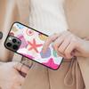Ракушка Раковина Морское Искусство Магнитный Чехол Для Телефона ДЛЯ APPLE iPhone 17 Air 16 14 13 12 Pro Max 15 Plus Беспроводная Зарядка MagSafe Чехол