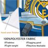 Custom Name Real Madrid Printed Tapestry – Wall Hanging for Bedrooms, Dorms, and Home Decor