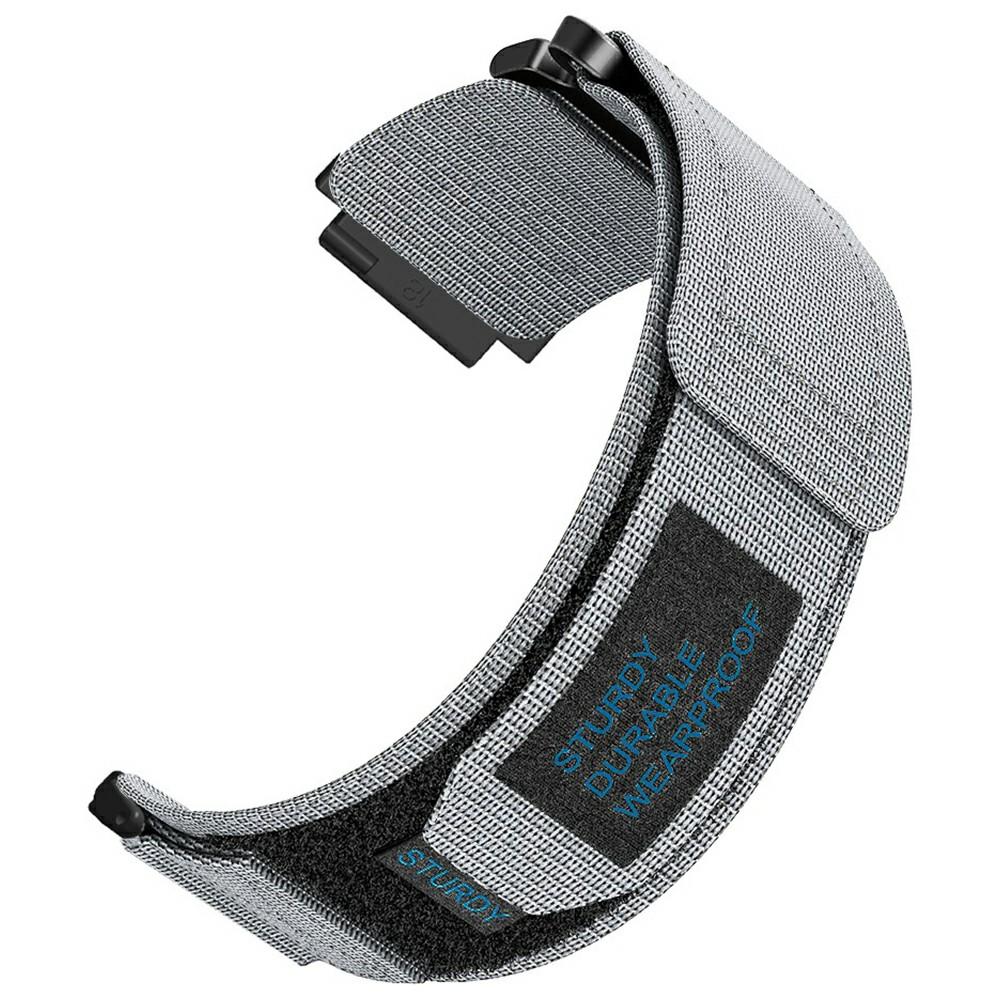 For Huawei Watch GT 4 41mm/Garmin Venu 3S Nylon Watch Band 18mm Loop Fastener Strap