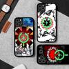 Чехол Band For Magsafe для iPhone 17 16 Pro Max 15 14 Plus 13 12 11 с изображением группы Red Hot Chili P-Peppers, чехол для телефона с беспроводной зарядкой