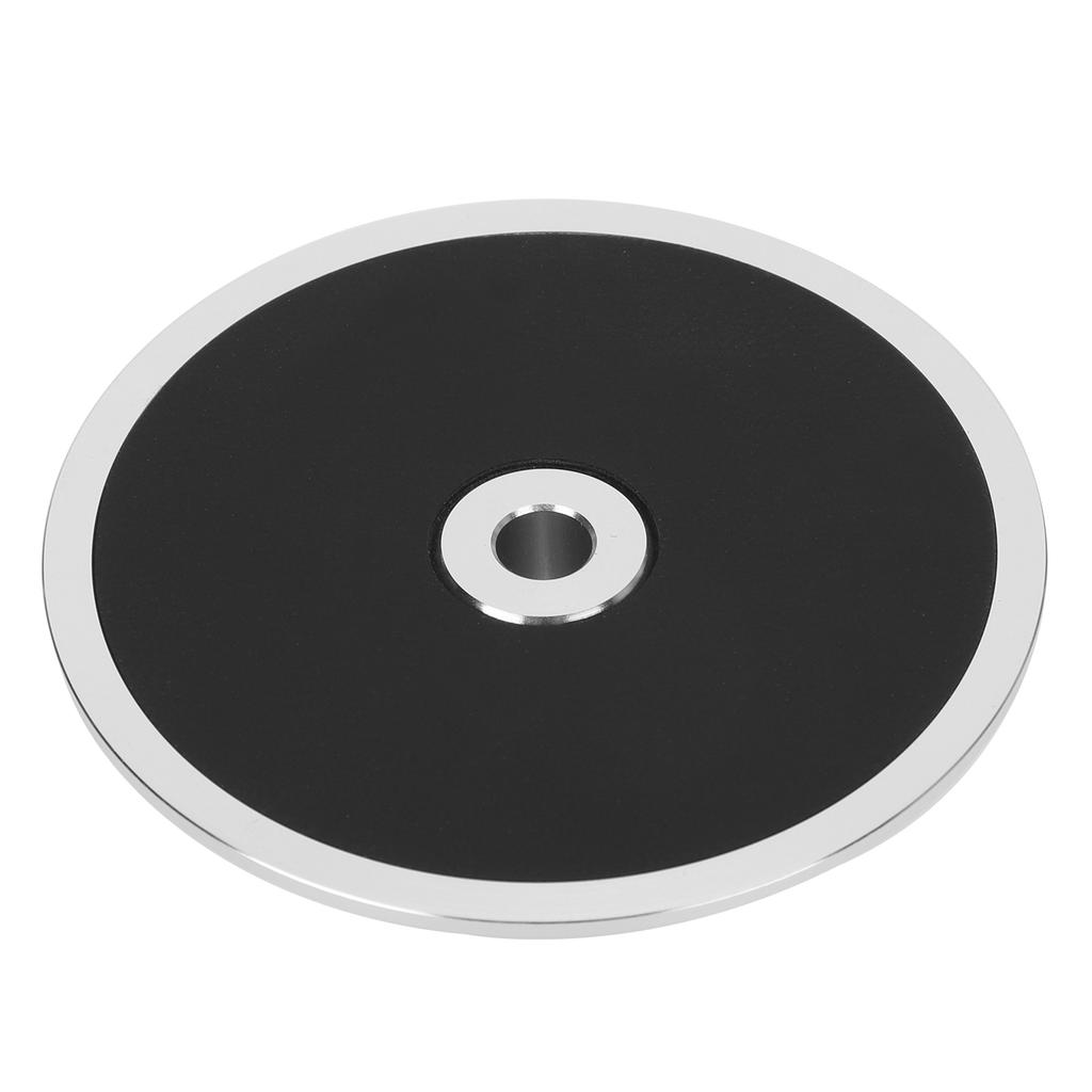 LP113 Стабилизатор Виниловая Пластинка Грузовой Зажим для LP Проигрыватель Дисков Алюминиевый Сплав Серебристый