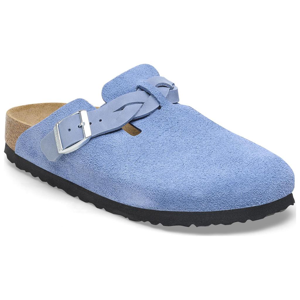 Birkenstock Женские шлепанцы с закрытым носком из ЭВА, небесно-голубые, узкие 1026659