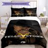 3 шт. Постельное белье Yellowstone с пододеяльником, включает 1 пододеяльник и 2 наволочки, мягкое и удобное для всех сезонов.