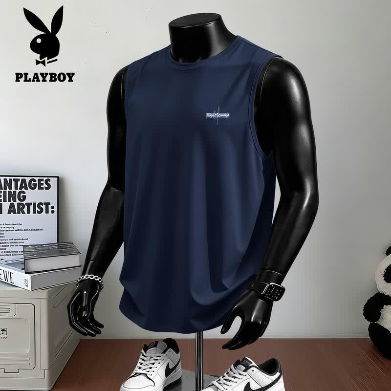 PLAYBOY Мужская безрукавка из ледяного шелка с быстрым высыханием