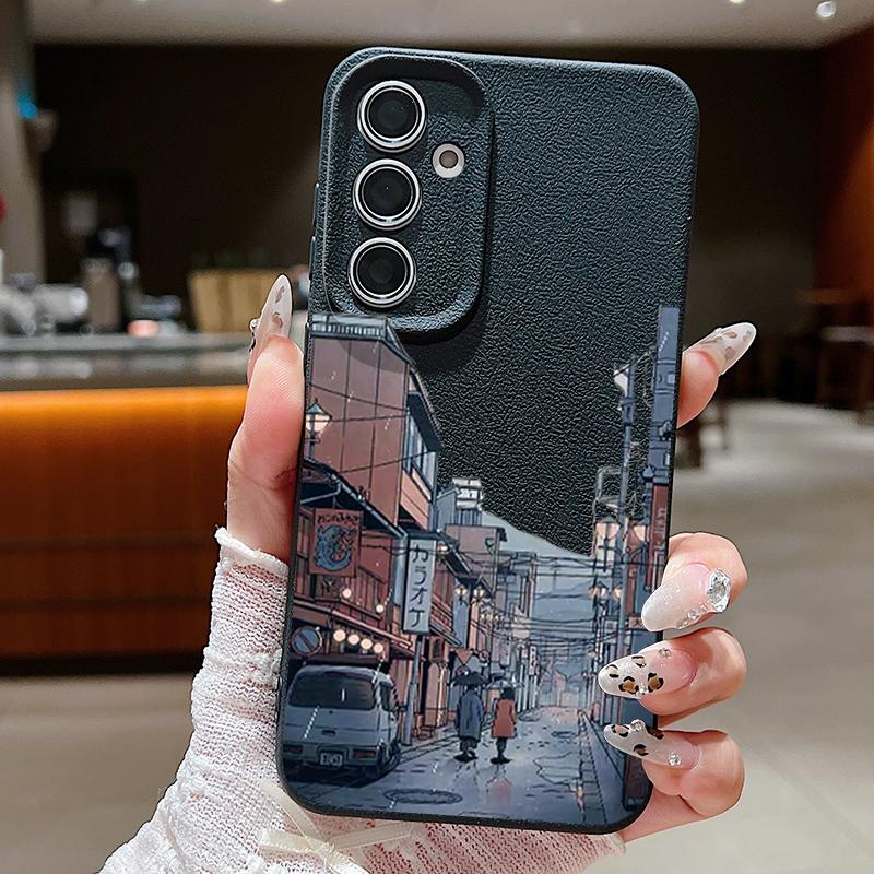 Аниме Чехол для Samsung Galaxy S25 Ultra Capa S24 Ultra S23 S22 Plus S21 FE A15 A16 A25 A26 A34 A35 A36 A54 A55 A56 5G Чехол