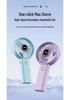 USB Mini Portable Fan: Handheld and Desktop Electric Fan for Students and Office Use