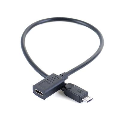 Кабель-адаптер USB Type-C Female to Micro Usb Male Otg