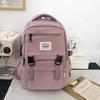 Student Nylon Durable Backpack With Interior Laptop Pocket For Daily Commutes
