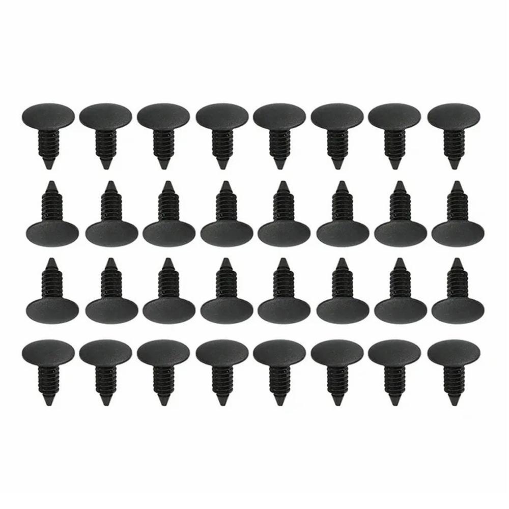 190Pcs Automotive Fasteners Kit 6 Sizes Rivet Clips With 6 Inch Pry Tool Bumper Fender Retainer