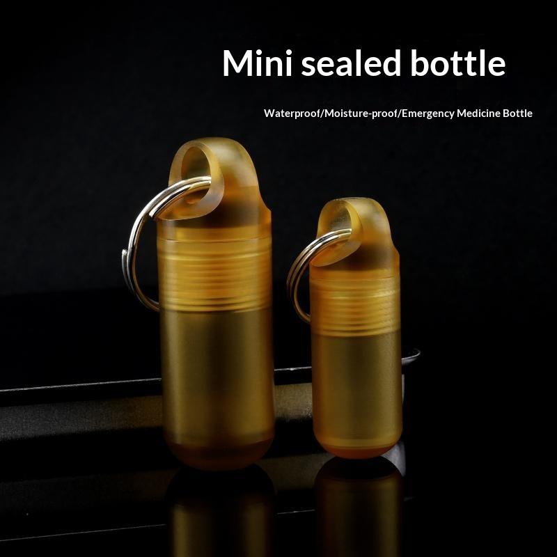 Small PEI Pill Bottle Multifunctional Storage Box Portable Outdoor Tool EDC For Daily Carry And Outdoor Activities 4
