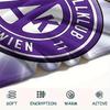 FK Austria Wien Print FlAannel Blanket, High quality Comfortable for All Seasons, Home Decor, Warmth and Comfort