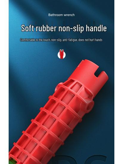 Многофункциональный инструмент восемь-в-одном для сантехники, гаечный ключ для труб и смесителей для ванных комнат