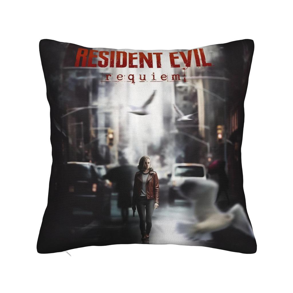 Decorative Pillow Cover Residents Evils 9 Requiem Product Home Games Pillow Case Cover Square Multi Size