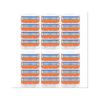 (Упаковка из 24 лезвий) Для мужских сменных кассет Gillette Fusion с 5 лезвиями