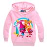 Kids Trolls Print Hoodie Cotton Pullovers Coat Jacket Gift Yrs