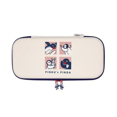 Цветной кейс Allone из ЭВА для игровой консоли - Современный дизайн Pingu - 14,5 x 4 x 30 см - Совместим с Switch 2 - Удобен для переноски - Защищает от