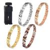 Women's Leaf Diamond-Inlaid Magnetic Bracelet