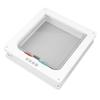 Cat Door Interior Exterior Door Lockable Pet Safety Door with 4 Way Lock for Cats Small Dogs