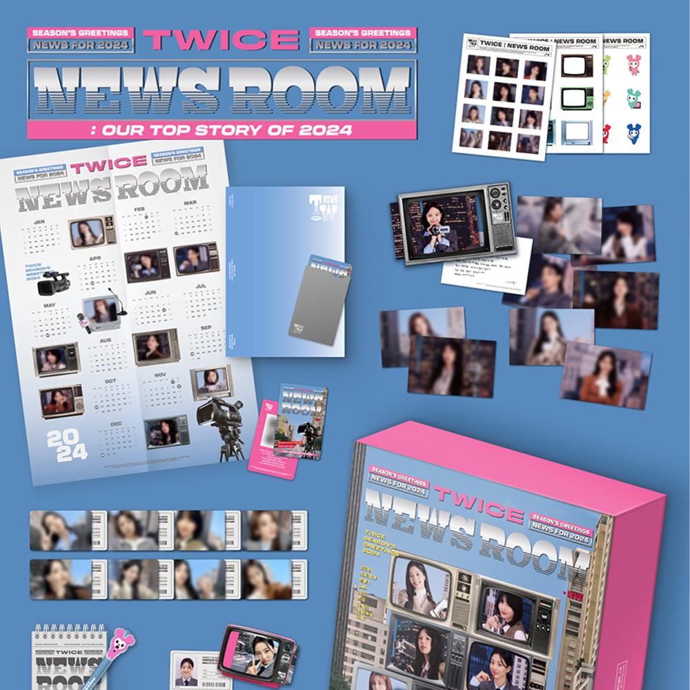 Twice Поздравления с сезонами 2024 года<TWICE NEWS ROOM>