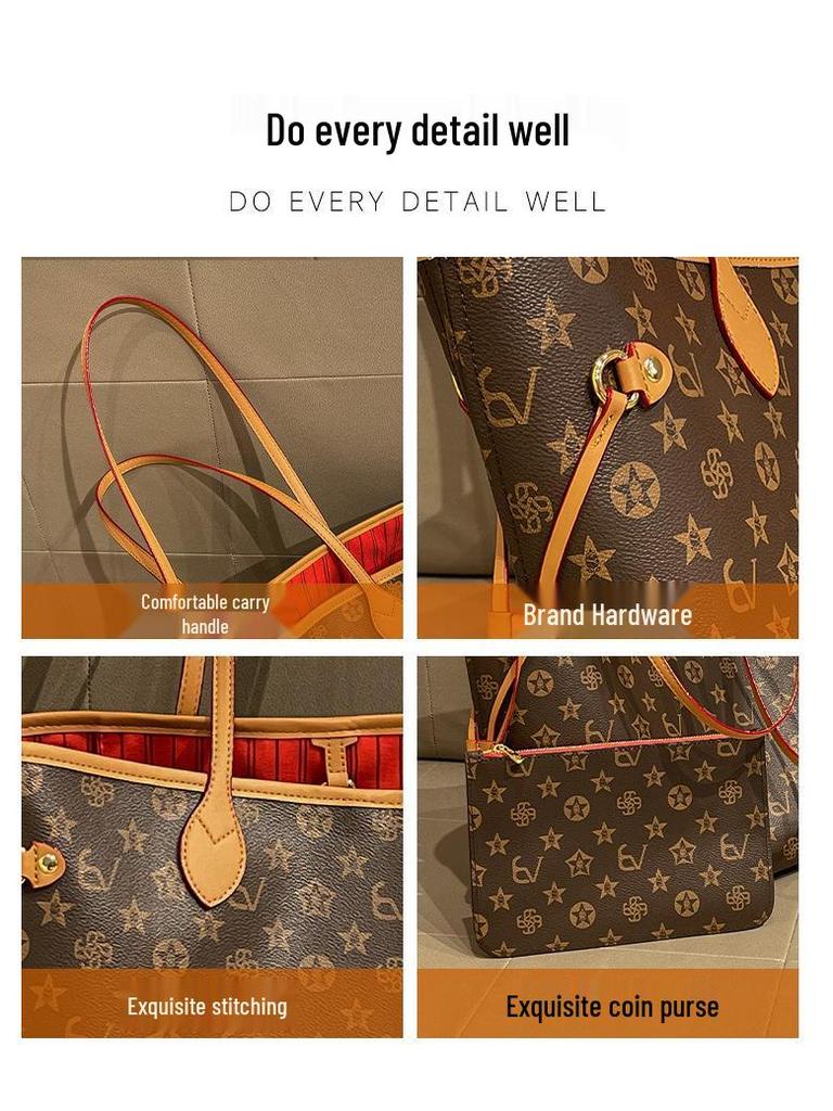 Модные вместительные сумки-тоут с текстурой, Новые сумки для покупок «мать и дитя» и женские наплечные сумки