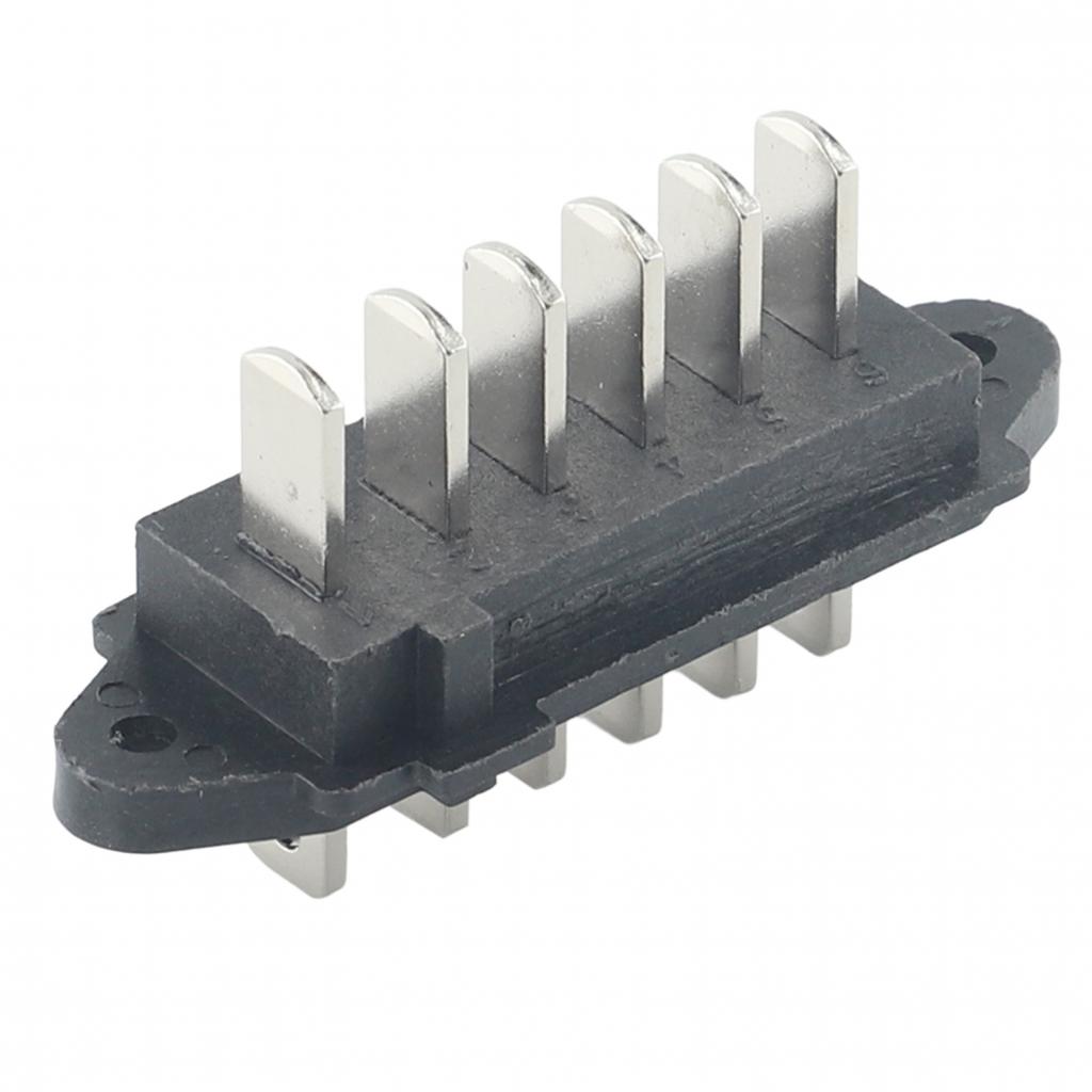 Долговечный 6-контактный разъем для аккумулятора для аккумуляторного отсека электровелосипеда, надежное соединение