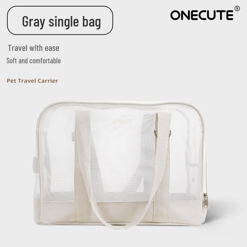 ONECUTE Портативная переноска для домашних животных: Дышащая, Мягкая и Удобная для Собак и Кошек – Ручная и Наплечная Сумка для Путешествий на Открытом Воздухе