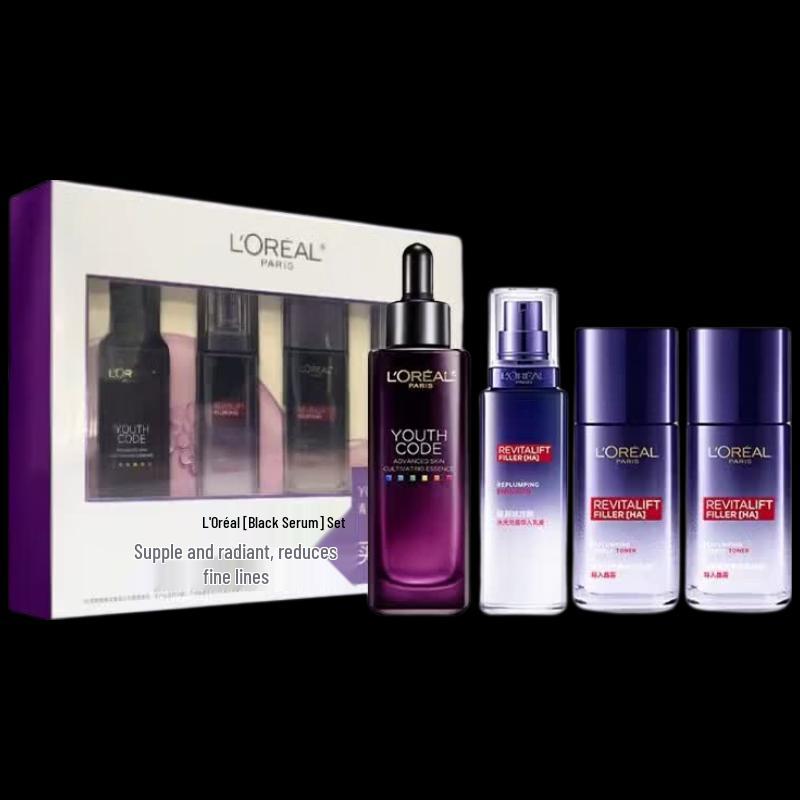 Набор L'Oreal Youth Code для ухода за кожей, 4 предмета