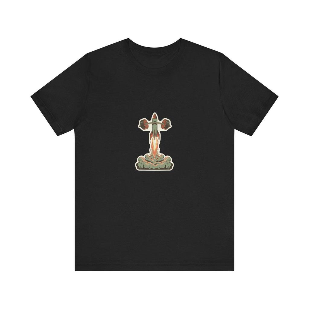 Bodybuilding Gym T-Shirt - Lift Off | Bodybuilding Gym T-Shirt | Graphic Tee Unisex Shirt Gift