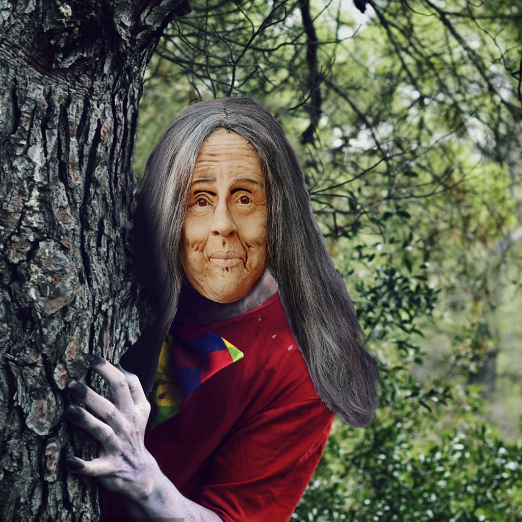 Маска старушки на Хэллоуин, маска для лица с жуткими морщинами, латексная маска для косплея, реквизит для вечеринки