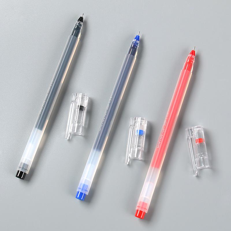 Baitong V-21 Triangular Correction Pen 0.5mm - High-Capacity Signature & Business Pen