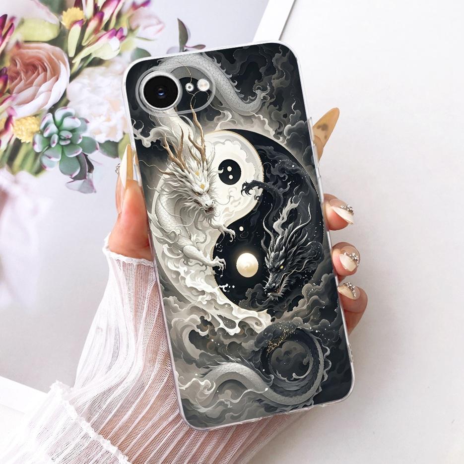For Apple iPhone 16e Case A3409 Luxury Flowers Butterfly Painted Cover Soft Slim Phone Case For iPhone 16e iPhone16e Fundas Bags