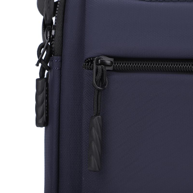 Мужская портативная сумка-мессенджер большой вместимости, вертикальная, модная, многофункциональная, на одно плечо, повседневная деловая дорожная сумка