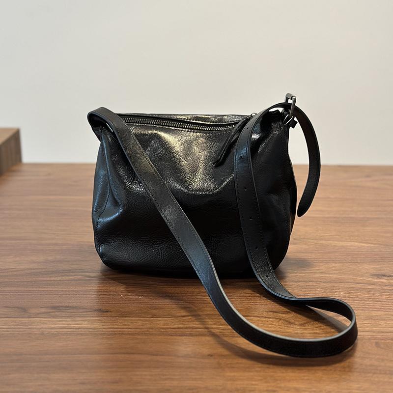 Johnature Простые женские сумки через плечо из натуральной кожи, мягкая коровья кожа, однотонные, универсальные сумки кроссбоди