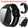 Защитный чехол+силиконовый ремешок для Xiaomi Redmi Watch 5 active/5 Lite Полное покрытие экрана ТПУ Мягкий чехол и Дышащие спортивные ремешки