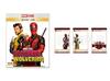 Deadpool Wolverine DVD Set Includes a Set of 3 Original Acrylic Cards & Blu-ray + [Blu-ray]