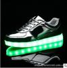Colorful LED Light-Up Low-Top Sneakers - Casual Korean Style for Men’s Dance and Sports