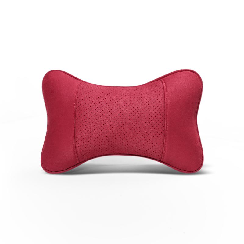1pc Car Headrest With Soft Suede Upholstery Decoration For Mercedes Benz Smart W205 C300 W203 W206 W108 W124 W126 W140 W168 W169
