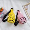 Детская сумка 2024 года, новая сумка через плечо с милым иностранным смайликом, маленькая нагрудная сумка для мальчиков и девочек, мини-сумка-мессенджер