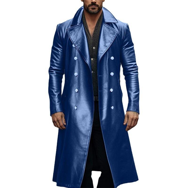 Hot Sale Autumn and Winter COSPLAY Vintage Leather Men's Medieval Jacket Men's