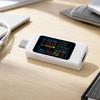 USB-C Измеритель дисплея для обзора данных зарядки, инструмент Type C "папа-мама" с поддержкой двустороннего мониторинга для ежедневного использования устройств на рабочем столе