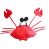 Crab Costume Hat Party Costume  Fancy Hat Seafood  Halloween Masquerade Cosplay Accessories Props