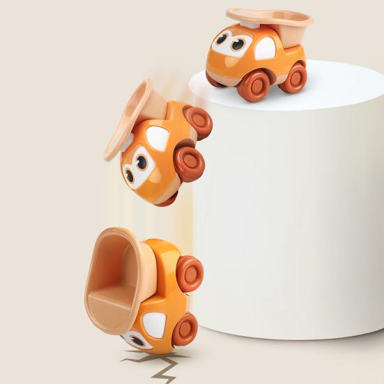 4 шт./набор Игрушки машинки с инерционным механизмом для малышей, Детские инерционные игрушечные машинки, Мини-самосвал