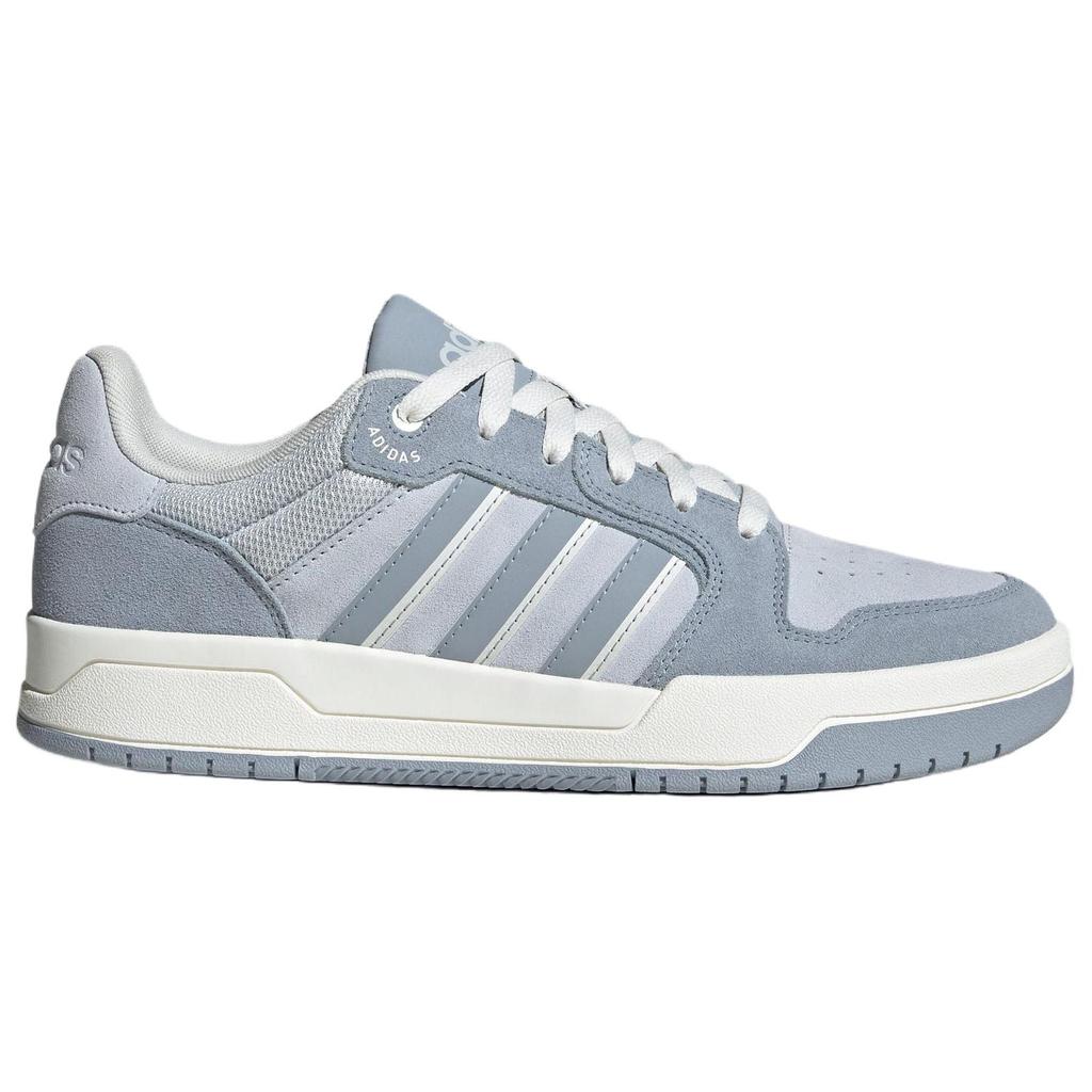 Adidas ENTRAP Износостойкие Низкие кеды для скейтборда Унисекс Серебристо-серые кроссовки KI8458