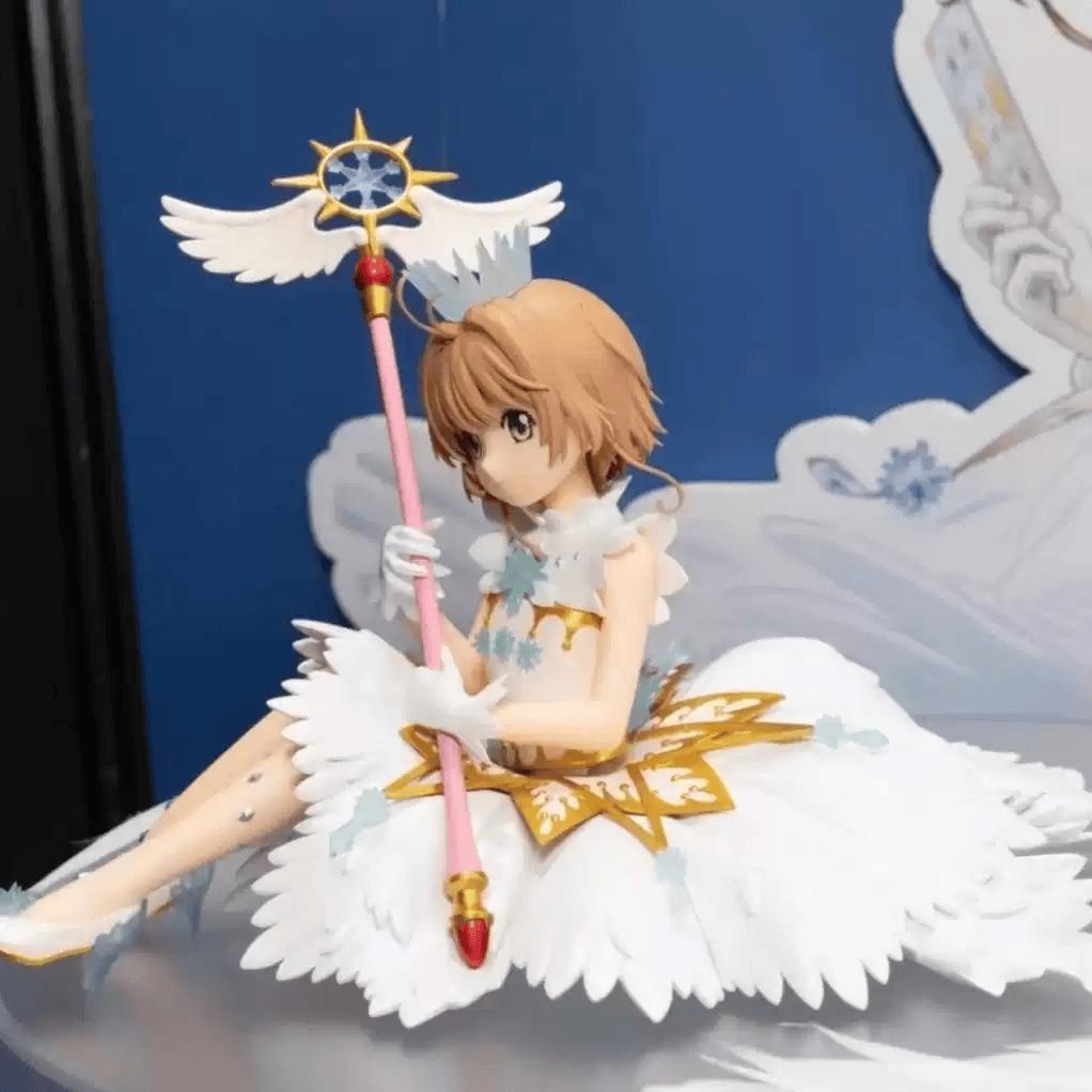 Bandai Card Captor Sakura Clear Card КИНОМОТО САКУРА Аниме Фигурки Аксессуары ПВХ Фигурки Действия Коллекционная Модель Игрушки