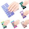 Накладные ногти для женщин Полоски лака для ногтей Самоклеящиеся наклейки для лака для ногтей Гелевые полоски для ногтей Наклейки для маникюра на ногти